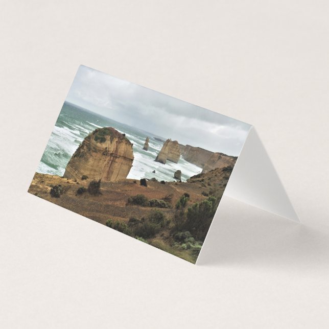 Ondas contra o tempo - Cartão de Estrada para o Oc (Frente)