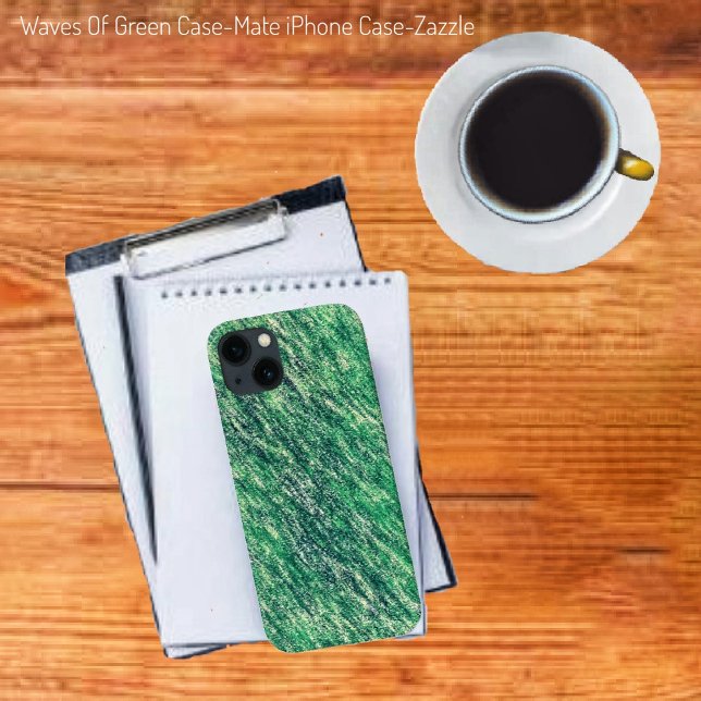 Ondas De capas de iphone Verde (Criador carregado)