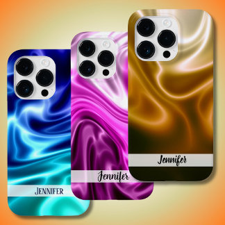 ondas de ouro de seda