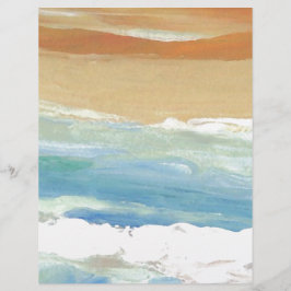 Ondas de surfe no oceano de movimento Ondas na pra