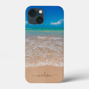 Ondas do Mar da Praia Personalizadas Areia da Cost