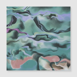 Ondas Em Harmonia Acrílica Abstrato