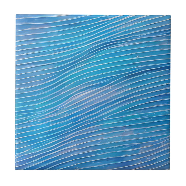 Ondas Fracionadas de Capa de abstrato 21 (Frente)