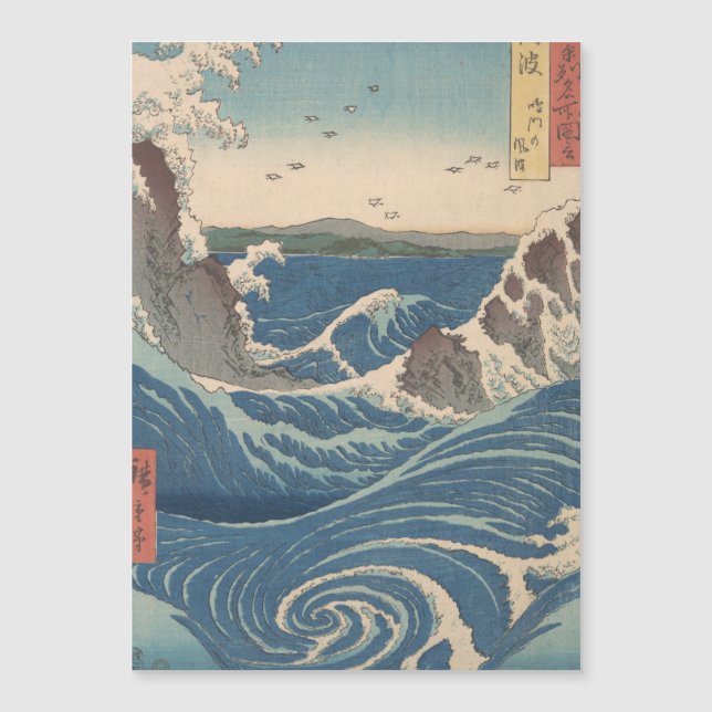 Ondas Japonesas Naruto Redemoinho Oceano Arte (Frente)