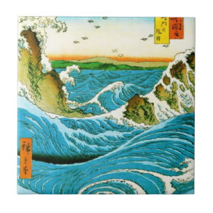 Ondas Japonesas Naruto Redemoinho Oceano Arte