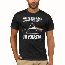 Onde a luz ruim acaba? Camiseta