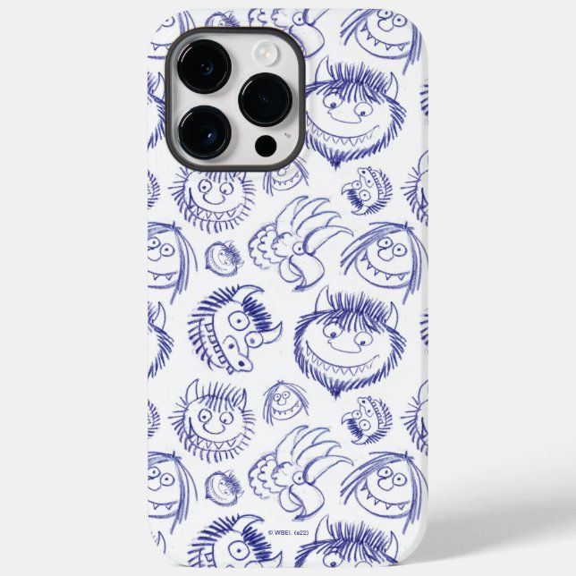 Onde as coisas selvagens são o padrão do desenho (Verso)