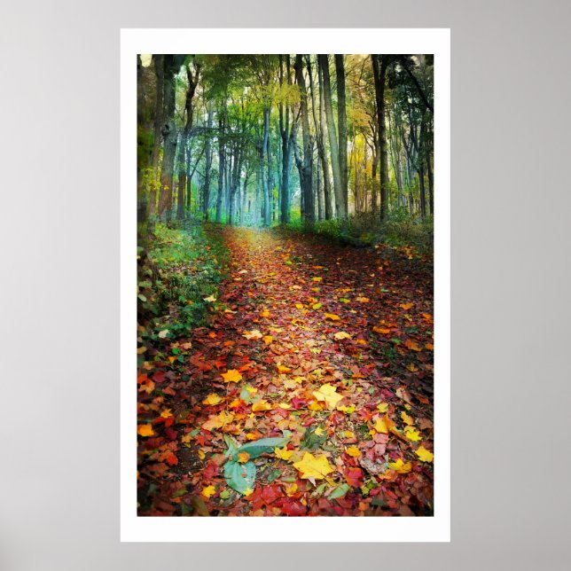 Onde as folhas se juntam, poster (Frente)