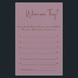 Onde eles estavam? Folheto da placa de jogo do chá<br><div class="desc">Faça isso por você ao adicionar seu texto. Para acessar ferramentas avançadas de edição, vá para "Personalizar", role para baixo e pressione o link "clicar para personalizar mais". Para obter mais designs correspondentes, clique no link "Outros produtos desta coleção"</div>