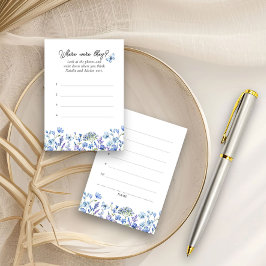 Onde Eles Estavam No Cartão De Resposta Floral De 