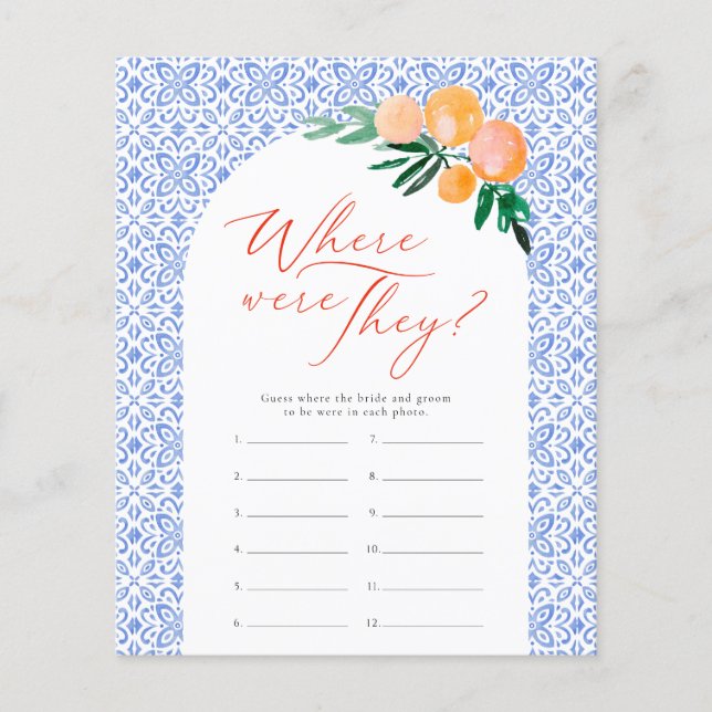 Onde Eles Estavam O Jogo De Chá de panela Orange S (Frente)