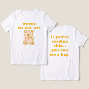 Onde Está Meu Abraço – Urso Teddy Retro Amarelo En