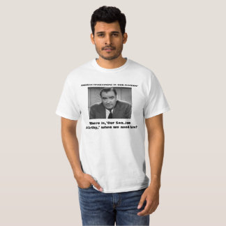 Onde está nosso Joe? camiseta política