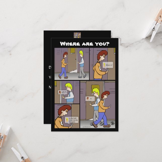 Onde Está O Cartão Preto? (Frente/Verso In Situ)