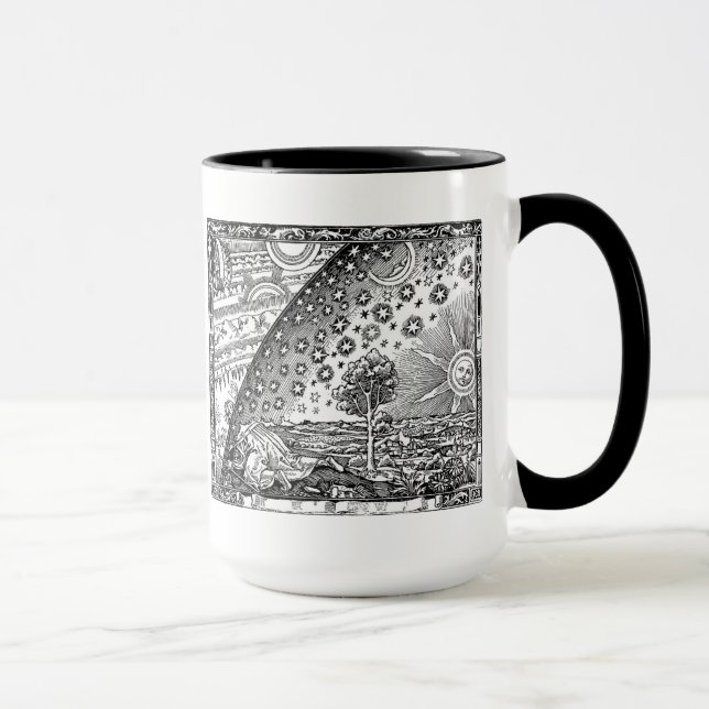 Onde o céu e a terra se encontram - caneca (Direita)