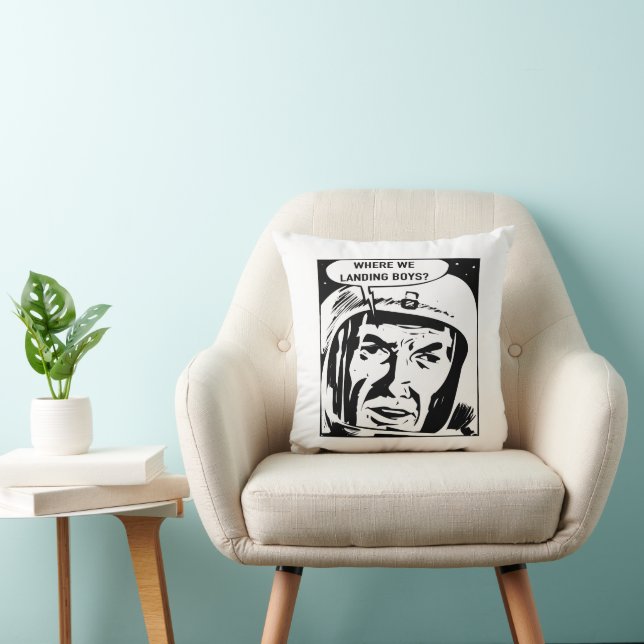 Onde pousamos garotos? Almofada (Cadeira)