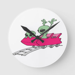 Onde - Relógio de Parede Redonda