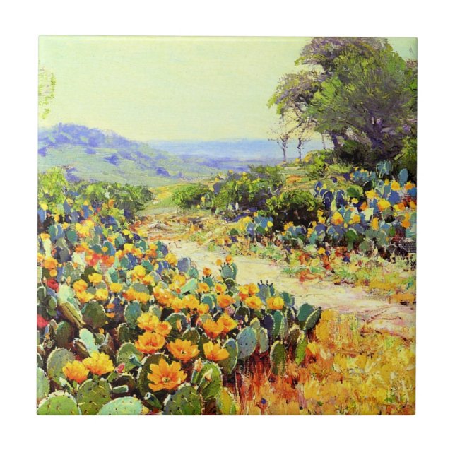 Onderdonk - Cactus in Bloom, (Frente)