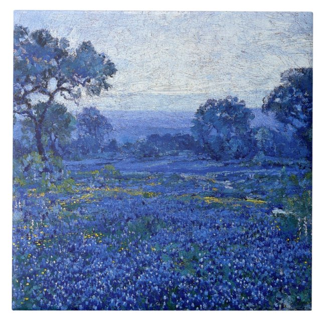 Onderdonk - Cena Bluebonnet, belas artes, (Frente)