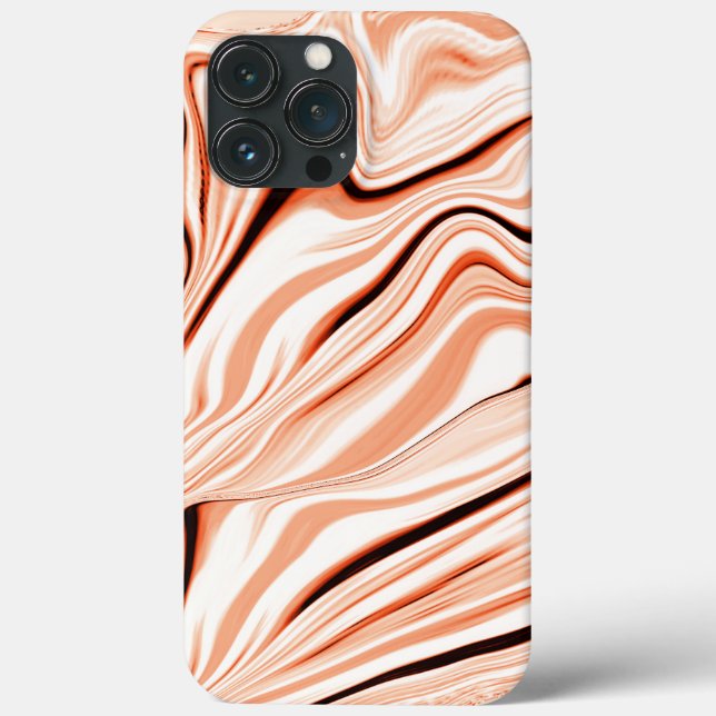 ondulações em tons de bege, cilindro castanho curv (Verso)