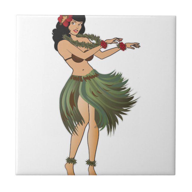 One Hula Girl Dancing (Frente)
