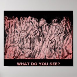 One poster two purposes art & brain trainer.