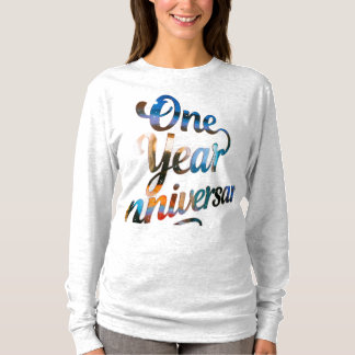 One Year Anniversary Long Sleeves Top