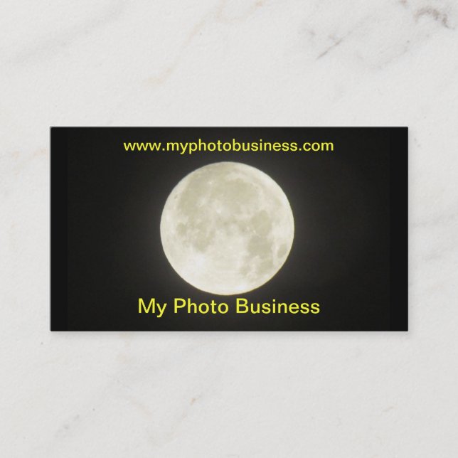 Ônibus. cartão - lua (Frente)