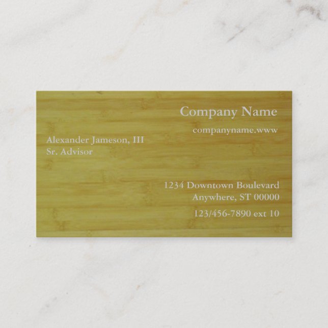 Ônibus. Cartão - os conselhos de bambu (Frente)