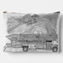 Ônibus em uma Bolsa de Acessório