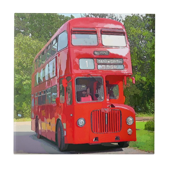 ÔNIBUS VERMELHO BRITÂNICO (Frente)
