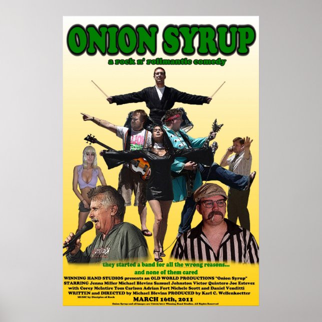Onion Syrup Poster (Frente)