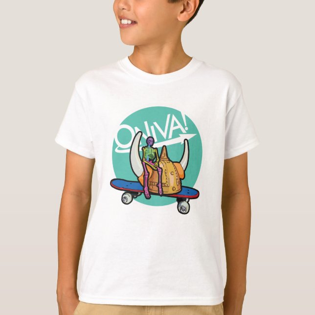 ONIVA! Camiseta de Viking na Esquileta (Frente)