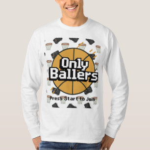 Only Ballers: A Camiseta Manga Longa Pixel Sport