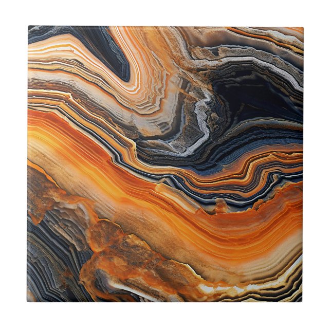 Onyx Marble Art Ceramic Tile (Frente)