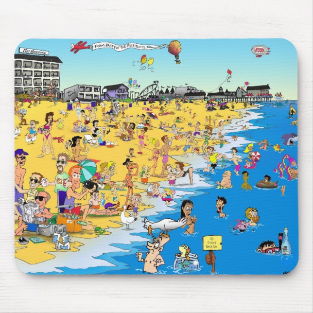 OOB cómico Mousepad (Frente)