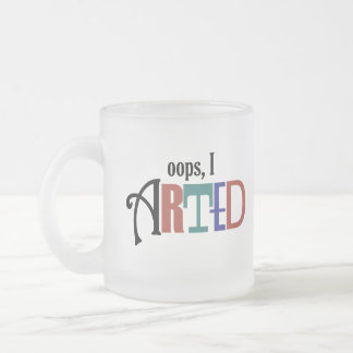 Oops, caneca de I Arted