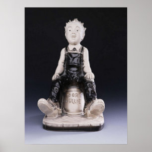 Oor Wullie Rare 1960 Plaster Figure Impressão