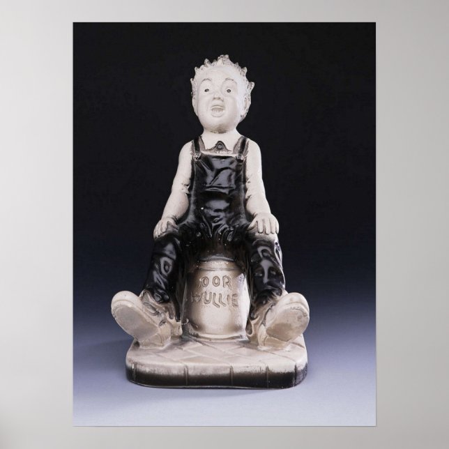 Oor Wullie Rare 1960 Plaster Figure Impressão (Frente)