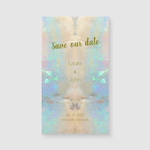 Opal Gemstone Marble Pattern Casamento Salve A Dat