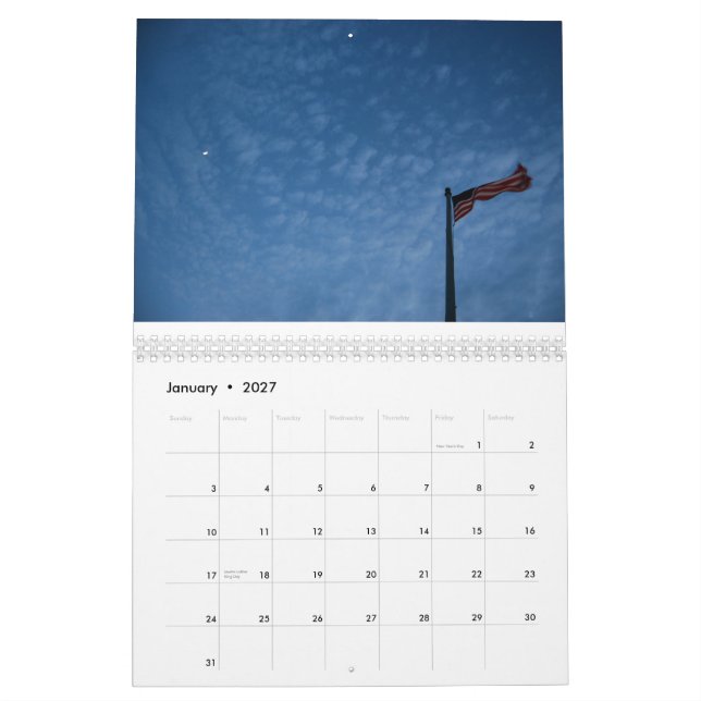 Opção 2 do calendário (Jan 2027)