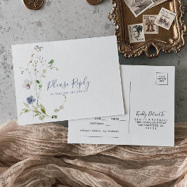 Opção de Menu Floral da Floresta Selvagem RSVP