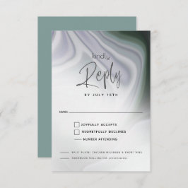 OPÇÃO DE REFEIÇÕES RSVP | Dusty Jade e Violet Abst