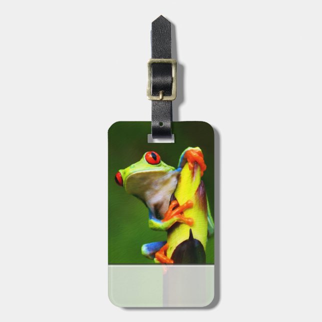 Opções de etiqueta de bagagem Frog 2 (Frente Vertical)