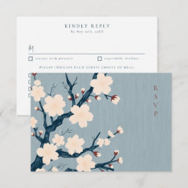 Opções de farinha de cereja japonesa RSVP