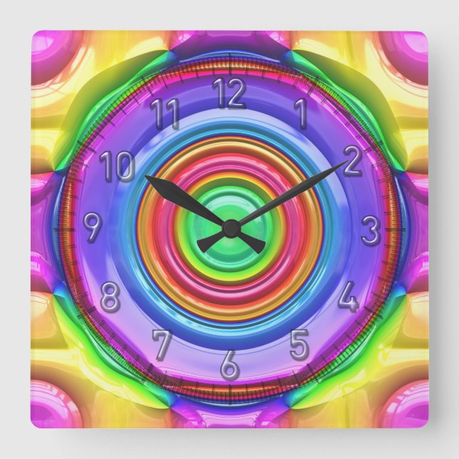 Opções de Relógio e Numeral do Abstrato Art 119 (Frente)