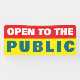 Open To The Public Event 