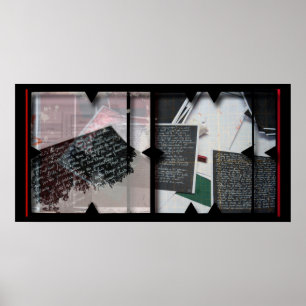 Open Work about Open Red 10 Photomontage Poster