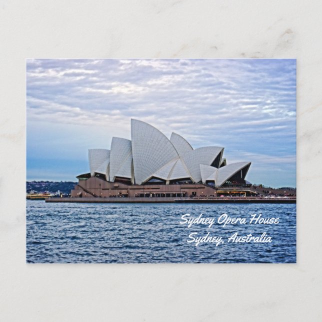 Ópera - Cartão postal Sydney Austrália (Frente)