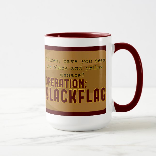 operação: Caneca de BLACKFLAG "Greffen" (Direita)